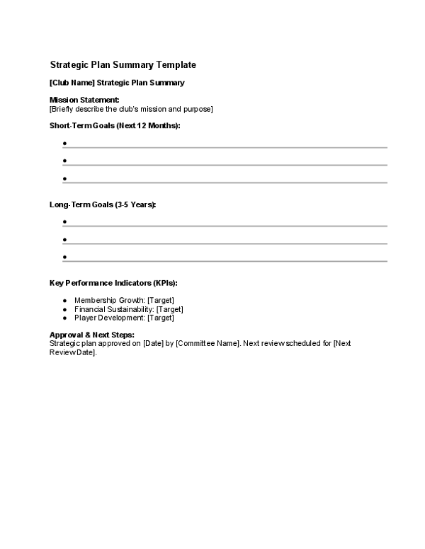 Strategic Plan Summary Template.docx