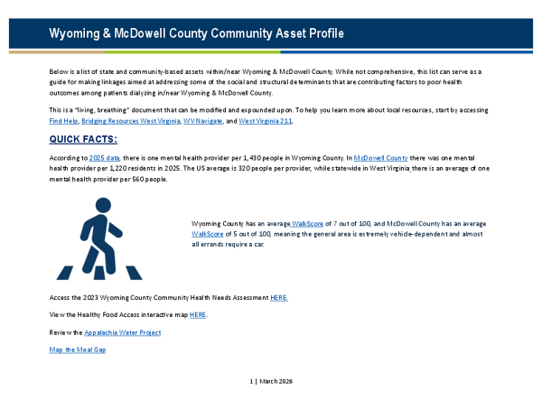 Wyoming & McDowell Counties CAP