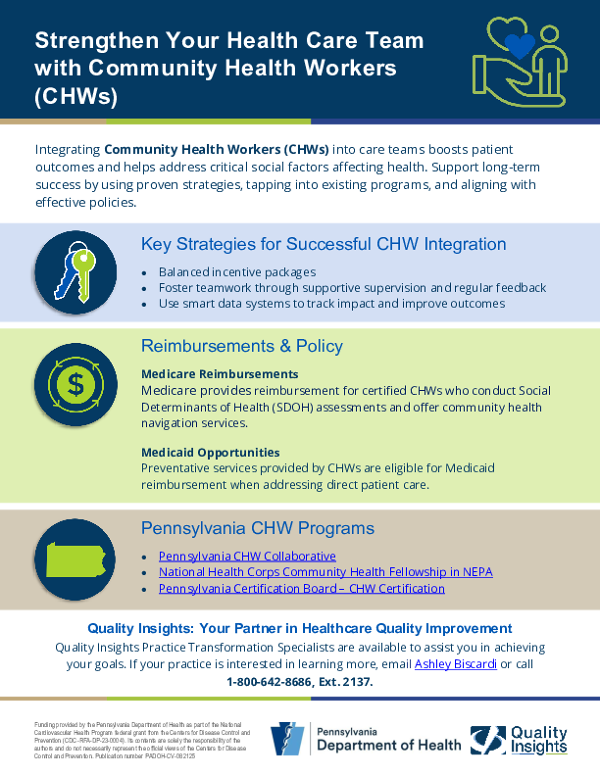 Strengthen Your Health Care Team with Community Health Workers (CHWs)
