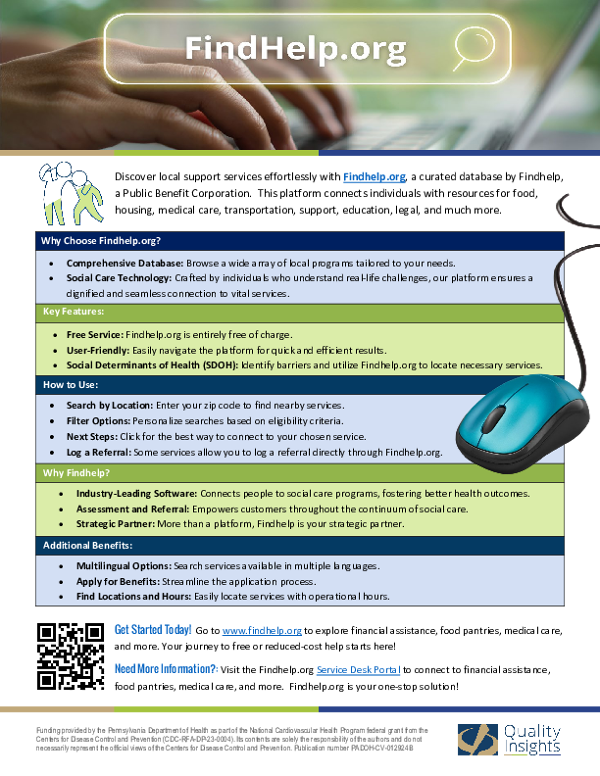 Findhelp.org Support Services
