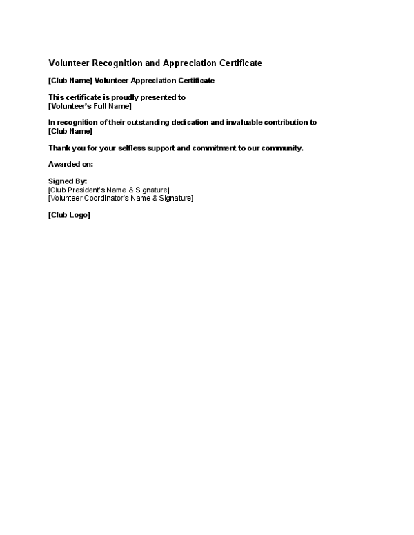 Volunteer Recognition and Appreciation Certificate.docx