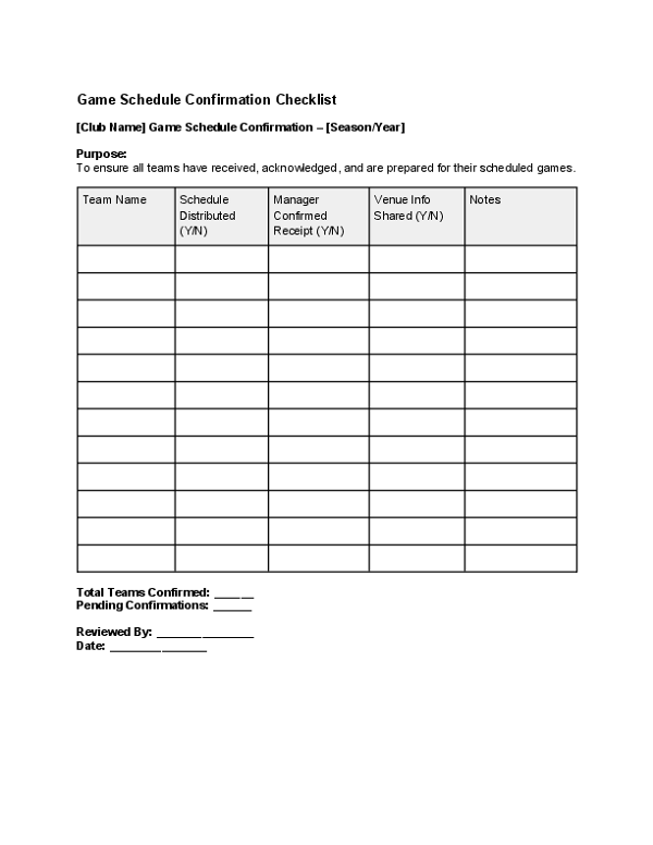 Game Schedule Confirmation Checklist.docx