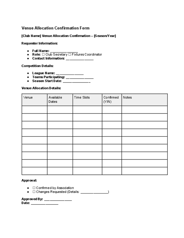 Venue Allocation Confirmation Form.docx