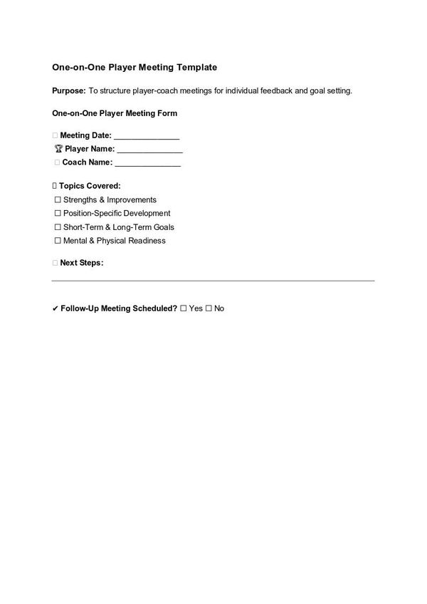 One-on-One Player Meeting Template.docx
