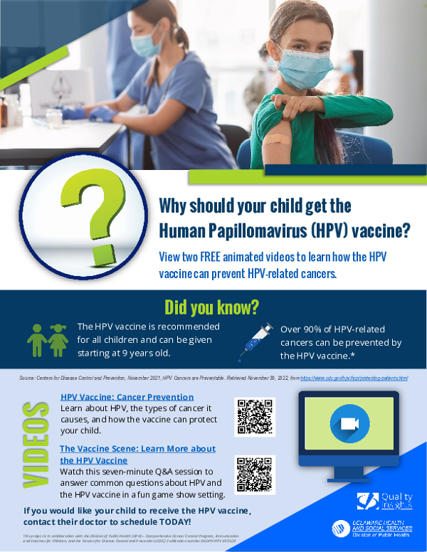 HPV Patient Education Videos