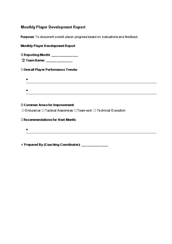 Monthly Player Development Report.docx