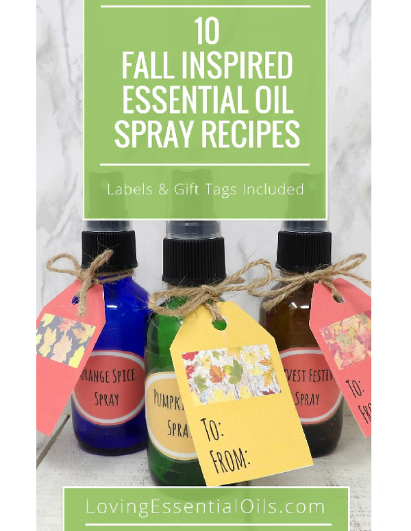 Fall Essential Oil Spray Recipes Guide