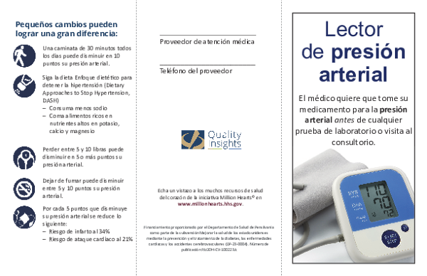 Blood Pressure Tracker (Spanish)