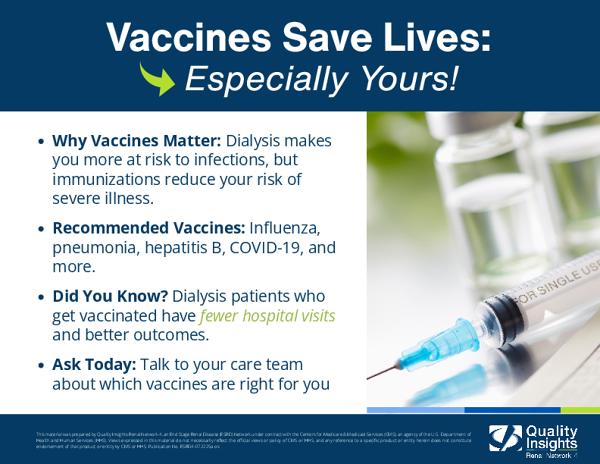 Vaccines Save Lives Flyer