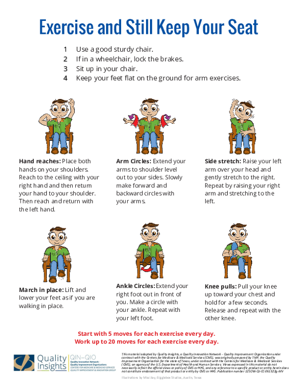 Sitting Exercises English