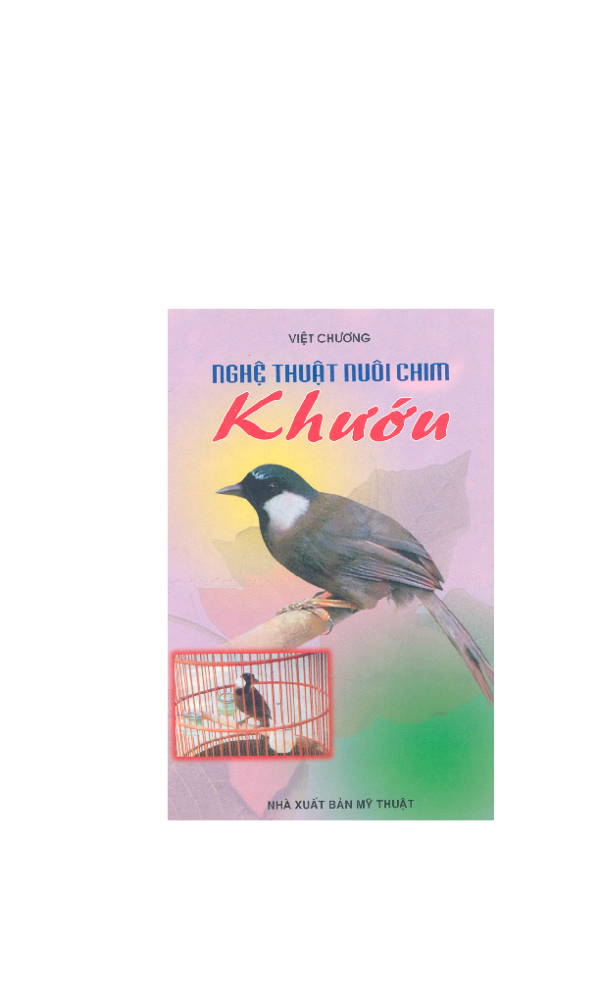 Nghệ thuật nuôi chim Khướu - Việt Chương.pdf