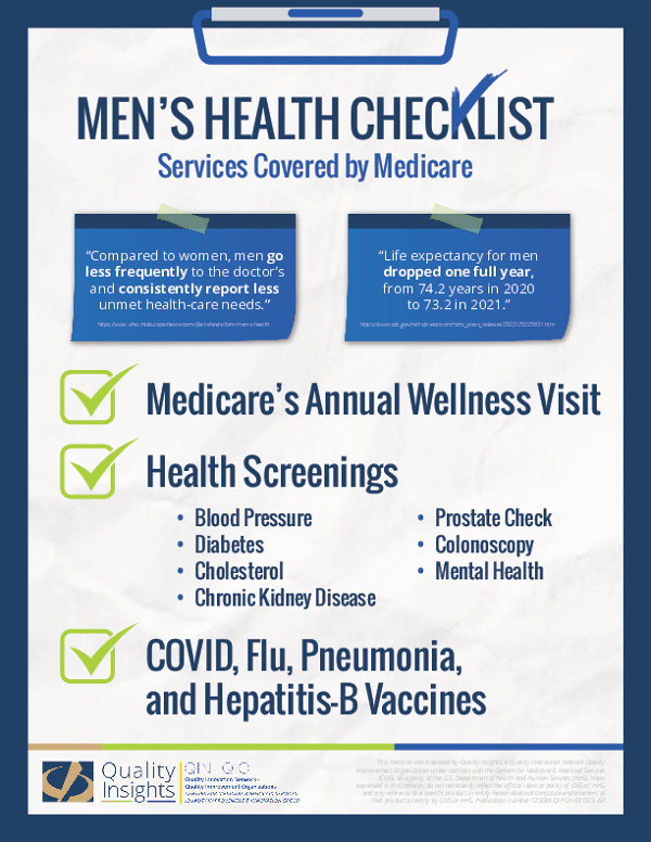 Men's Health Checklist
