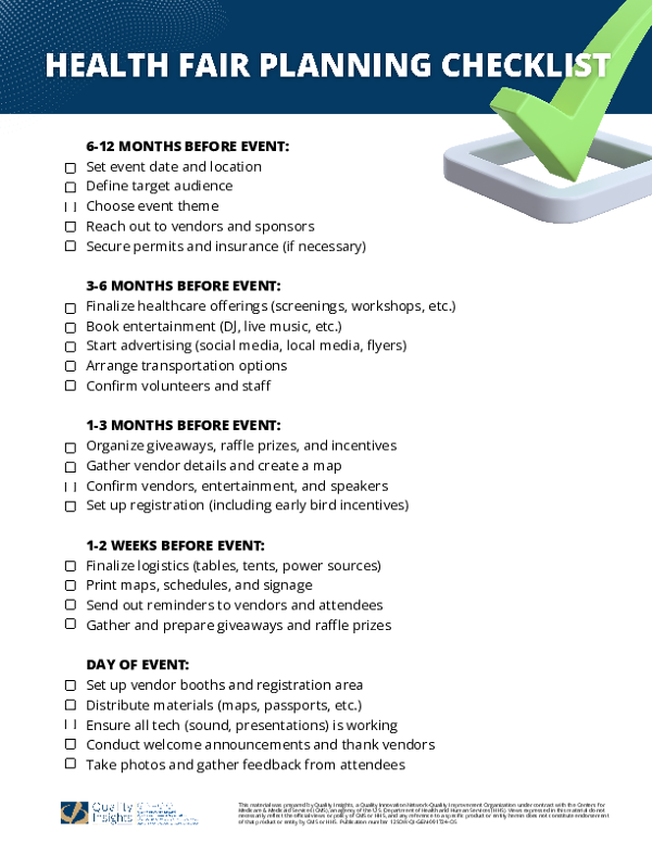 Health Fair Planning Checklist.pdf