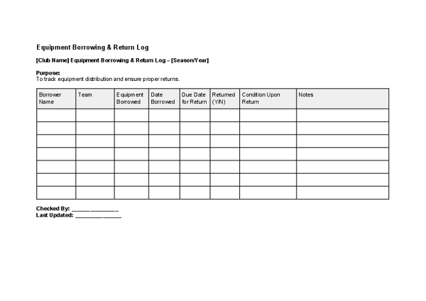 Equipment Borrowing & Return Log.docx
