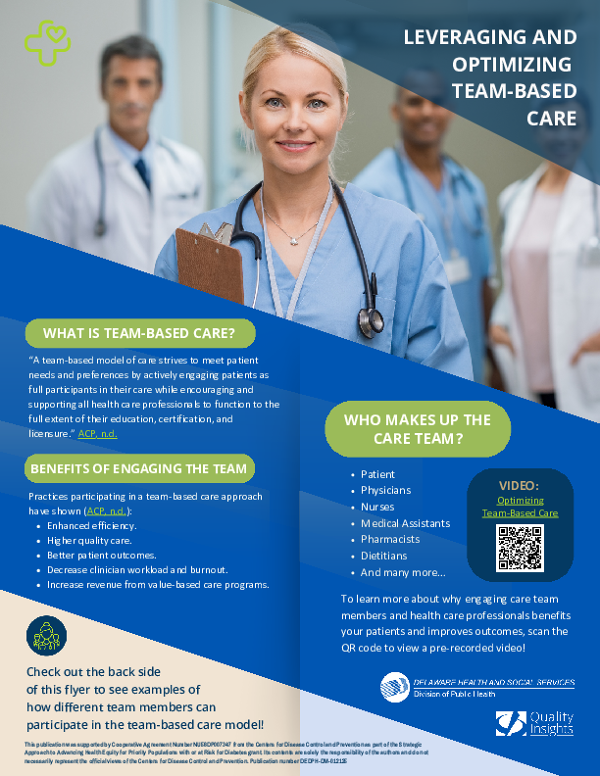 Leveraging and Optimizing Team-Based Care