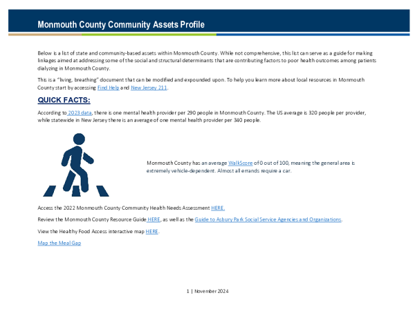 Monmouth County CAP