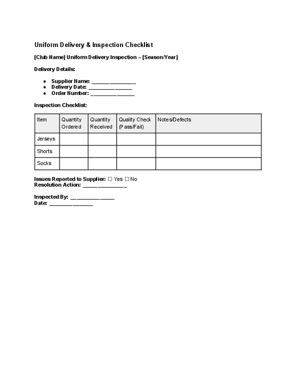 Uniform Delivery & Inspection Checklist.docx