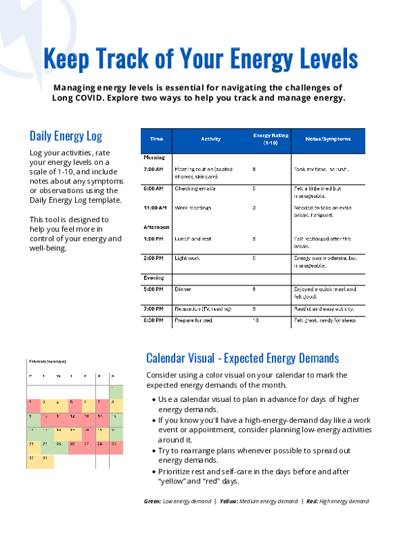 Long COVID Energy Log and Template 508.pdf