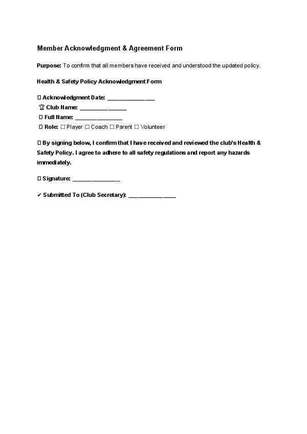Member Acknowledgment & Agreement Form.docx