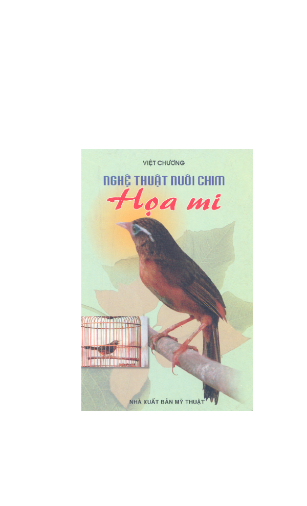 Nghệ thuật nuôi chim Họa mi - Việt Chương.pdf
