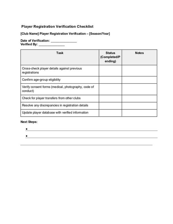 Player Registration Verification Checklist.docx