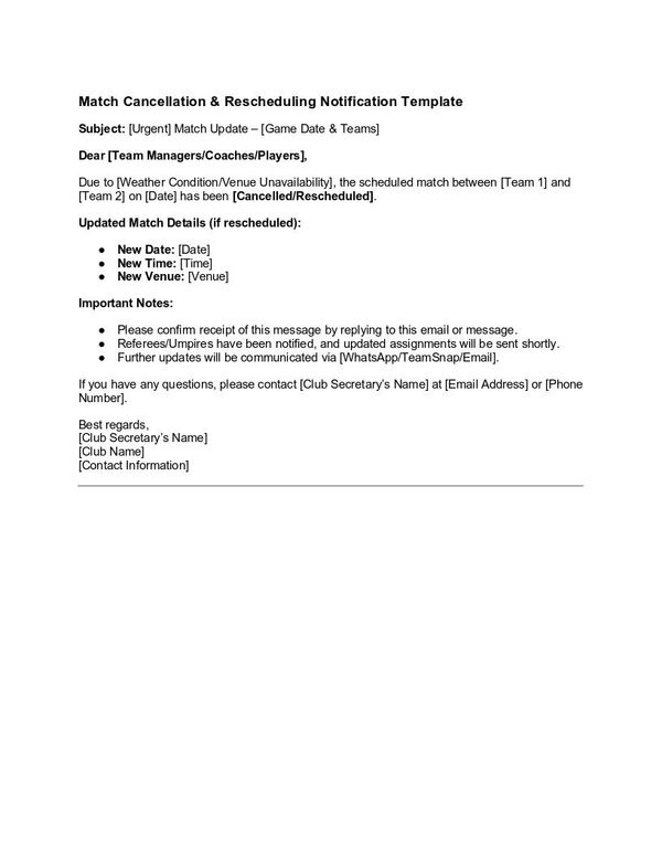 Match Cancellation & Rescheduling Notification Template.docx