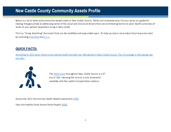 New Castle County CAP