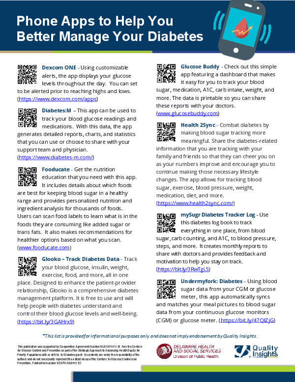 Phone Apps to Help You Better Manage Your Diabetes
