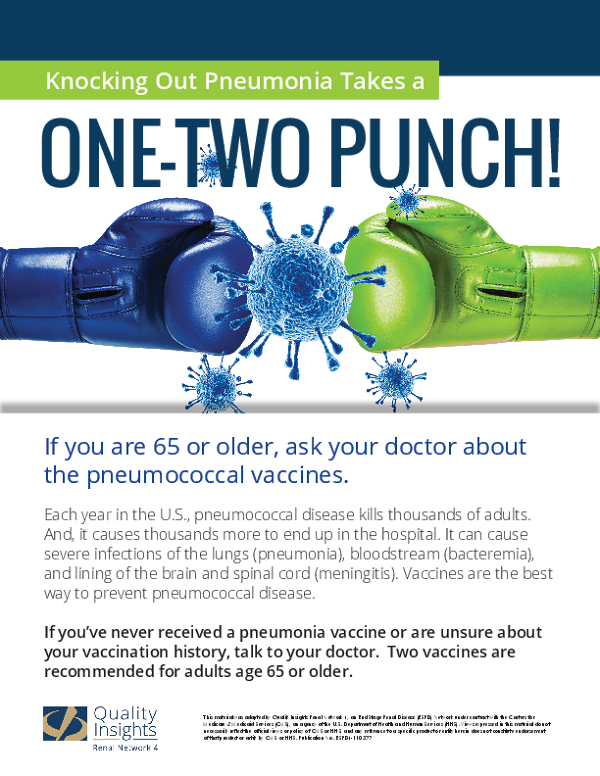 Knock Out Pneumonia with a 1-2 Punch