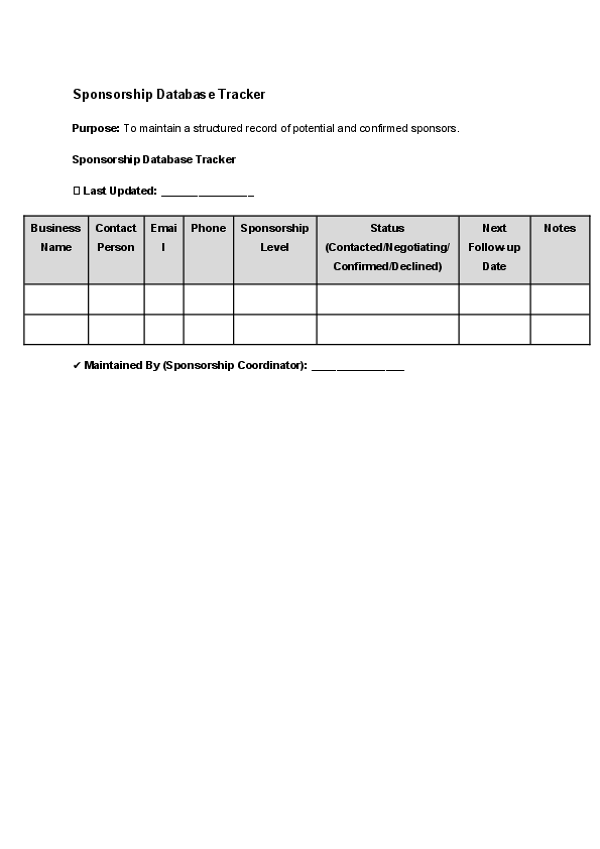 Sponsorship Database Tracker.docx